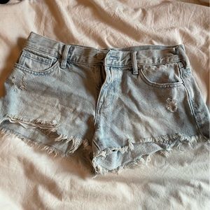 Pacsun low rise jean shorts
